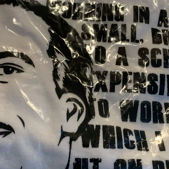 The Office Stanley Men's T-Shirt "I Love Pretzel Day" Unisex White Sz Medium New - Picture 8 of 12